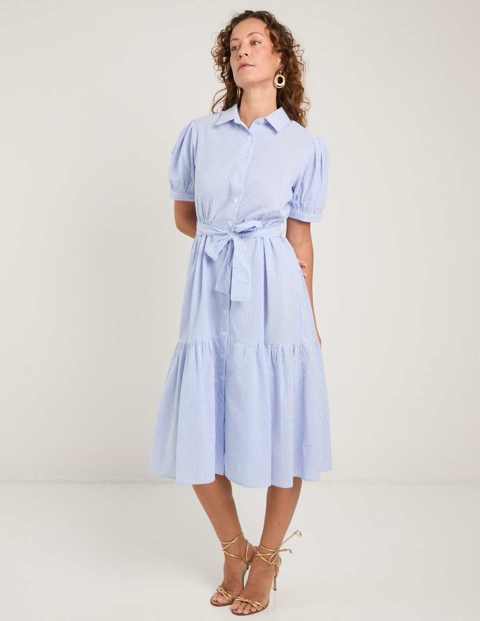 Vestido 3/4 casual para mujer