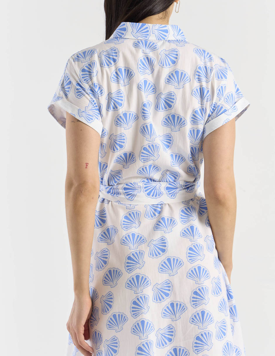 Vestido 3/4 casual para mujer