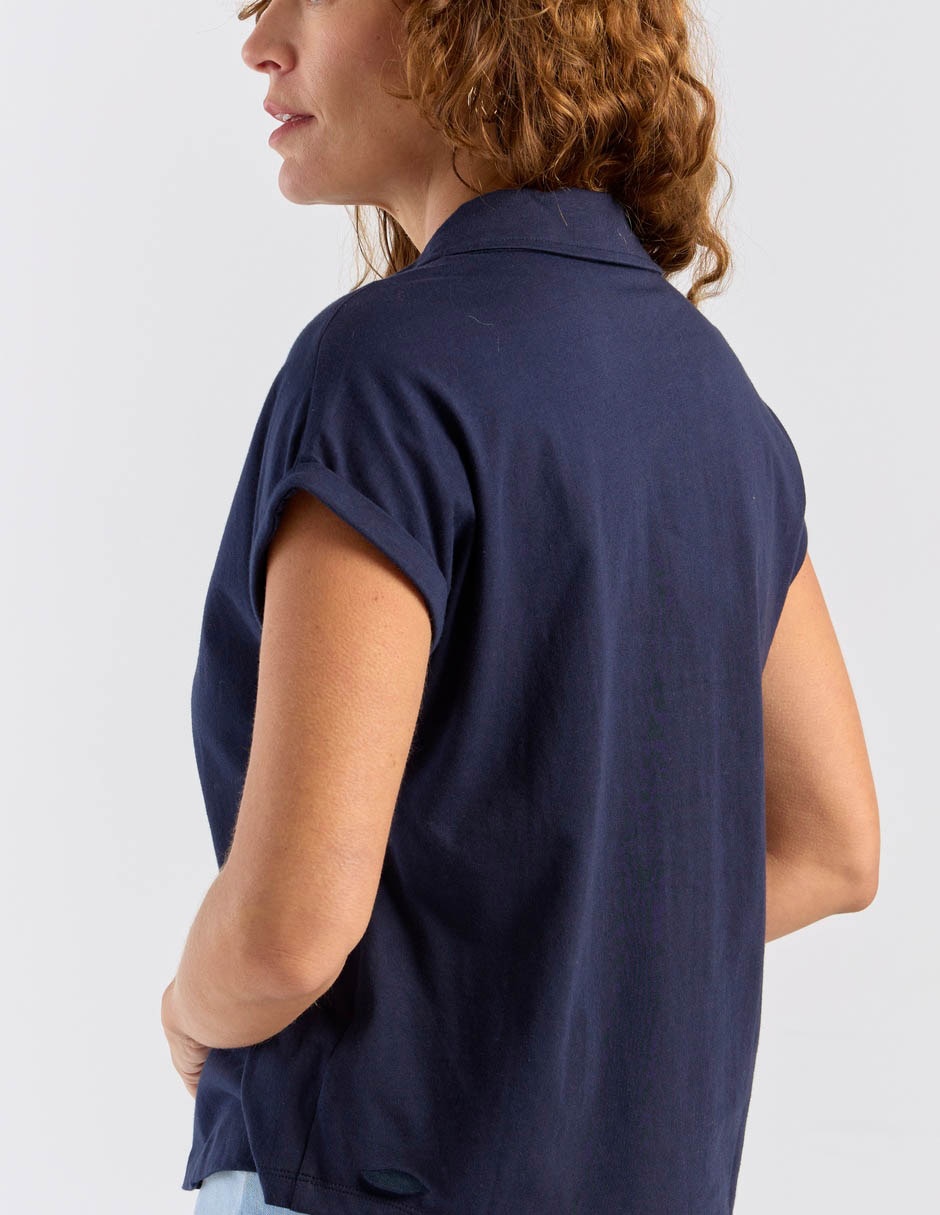 Blusa manga corta para mujer 10