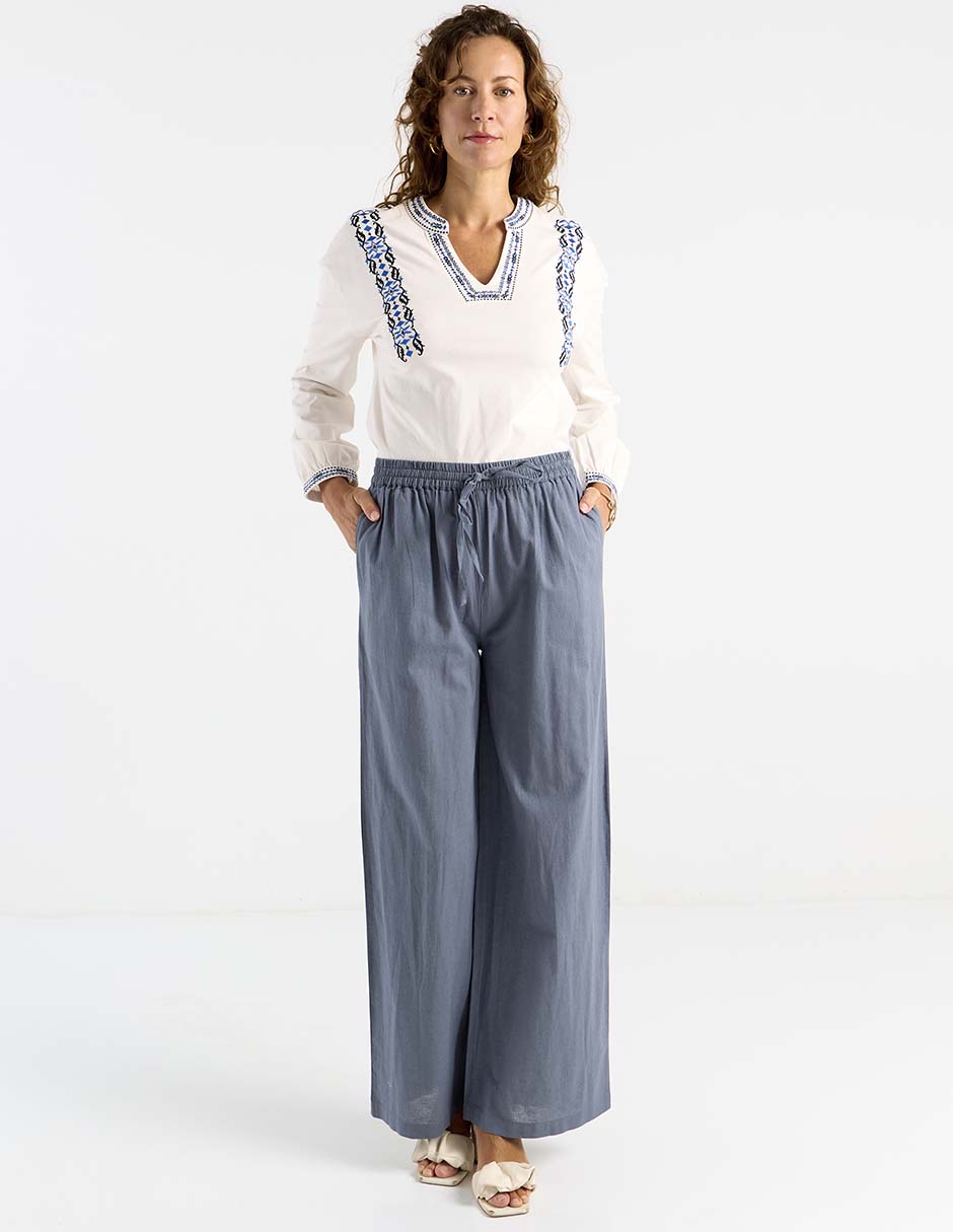 Blusa manga larga para mujer 7