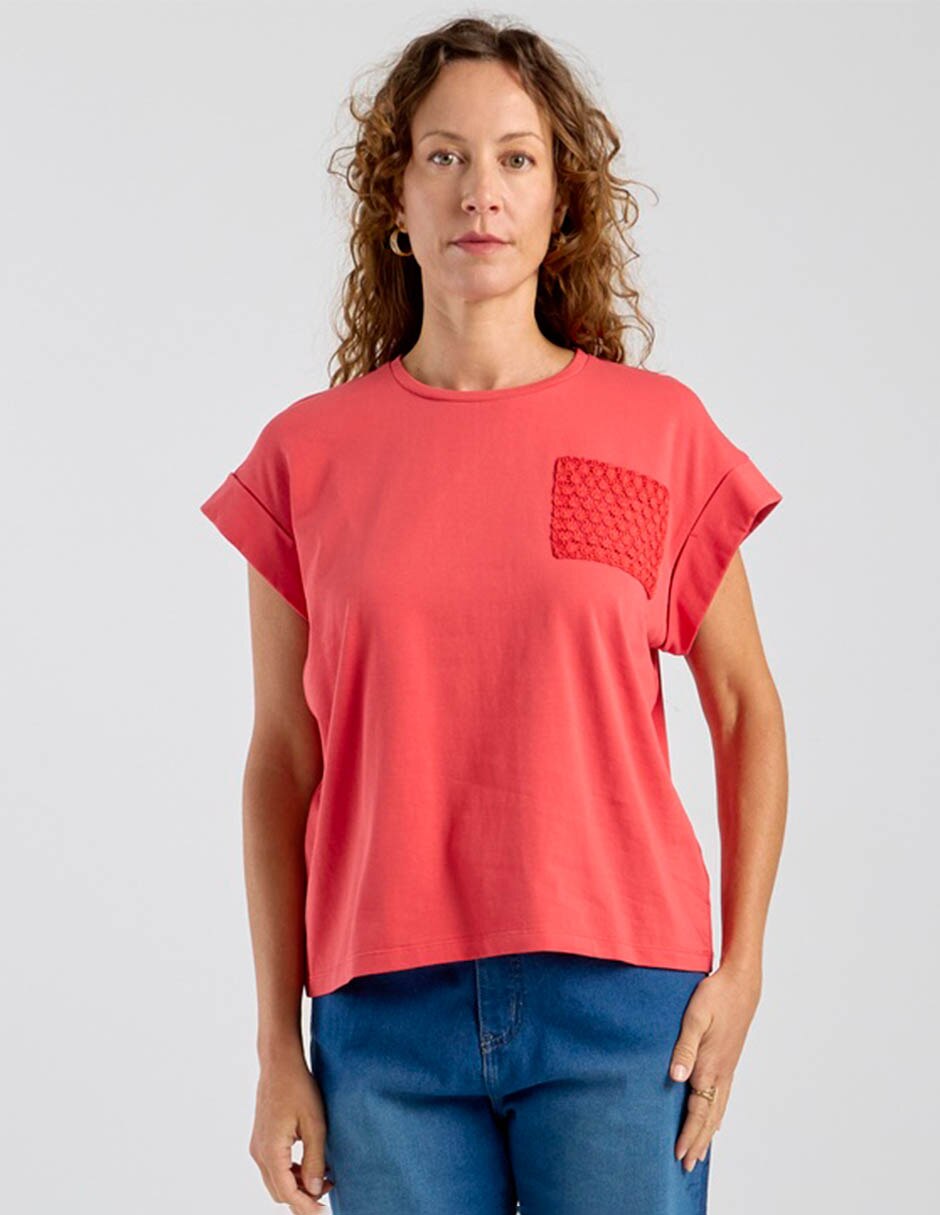 Playera cuello redondo para hombre 2