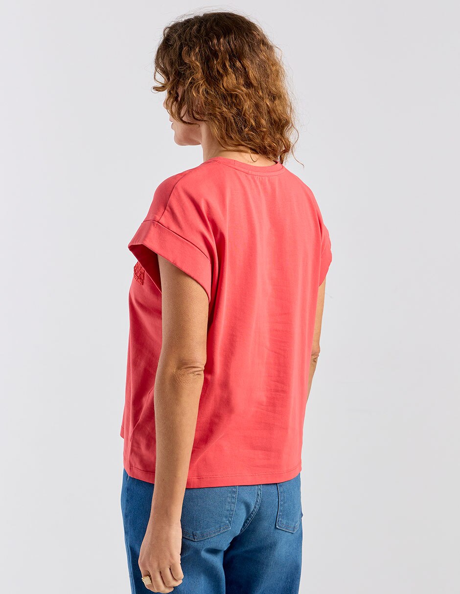 Playera cuello redondo para hombre 6