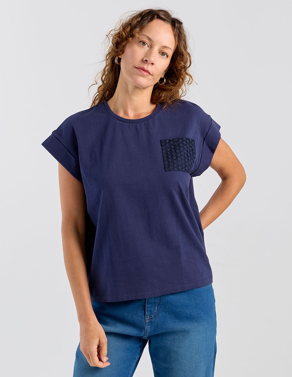 Playera Weekend cuello redondo para hombre