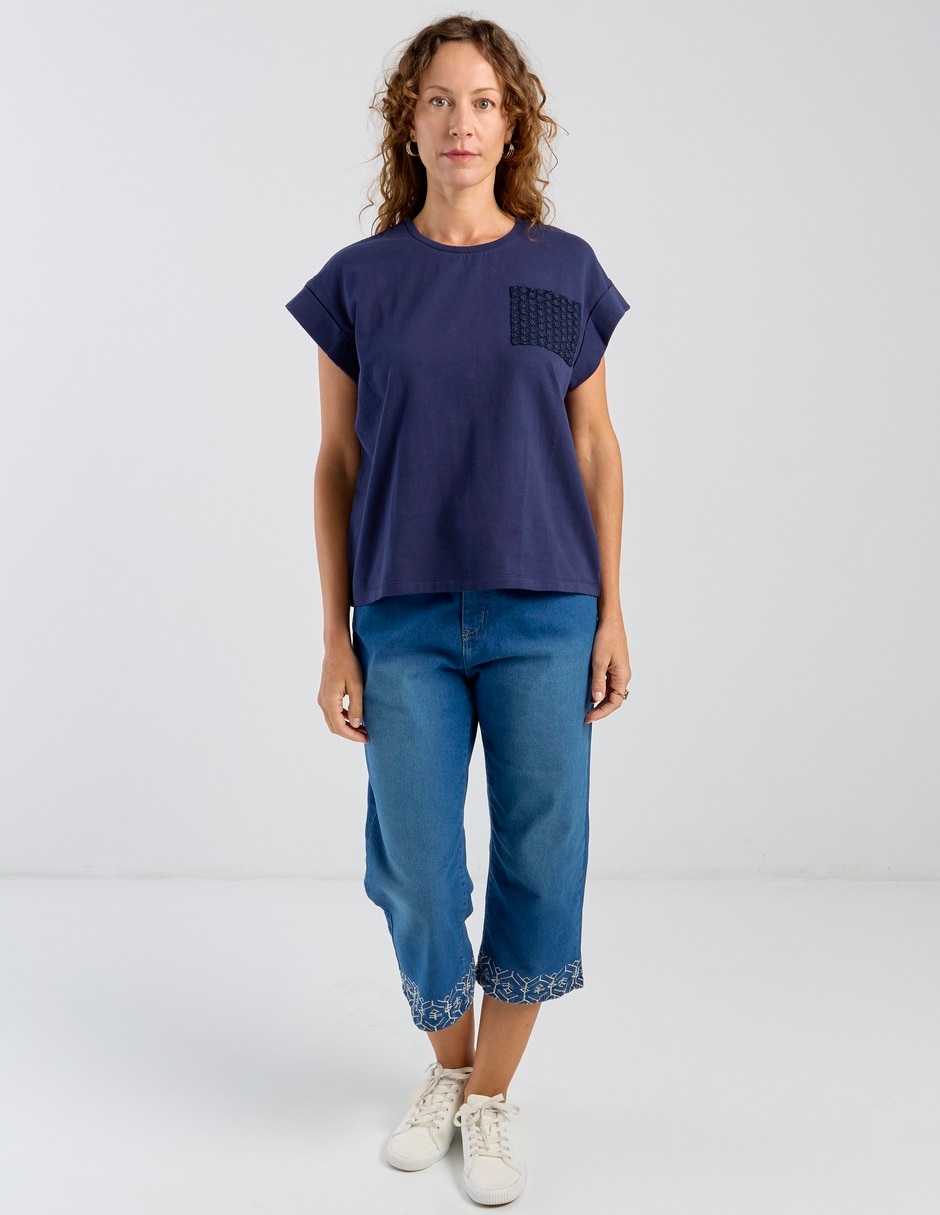 Playera Weekend cuello redondo para hombre