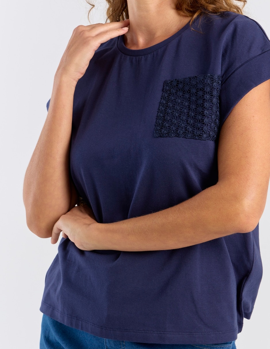 Playera Weekend cuello redondo para hombre