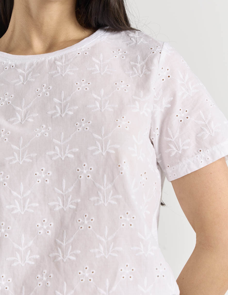 Blusa Weekend manga corta para mujer