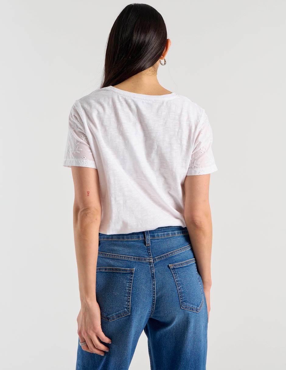 Blusa Weekend manga corta para mujer