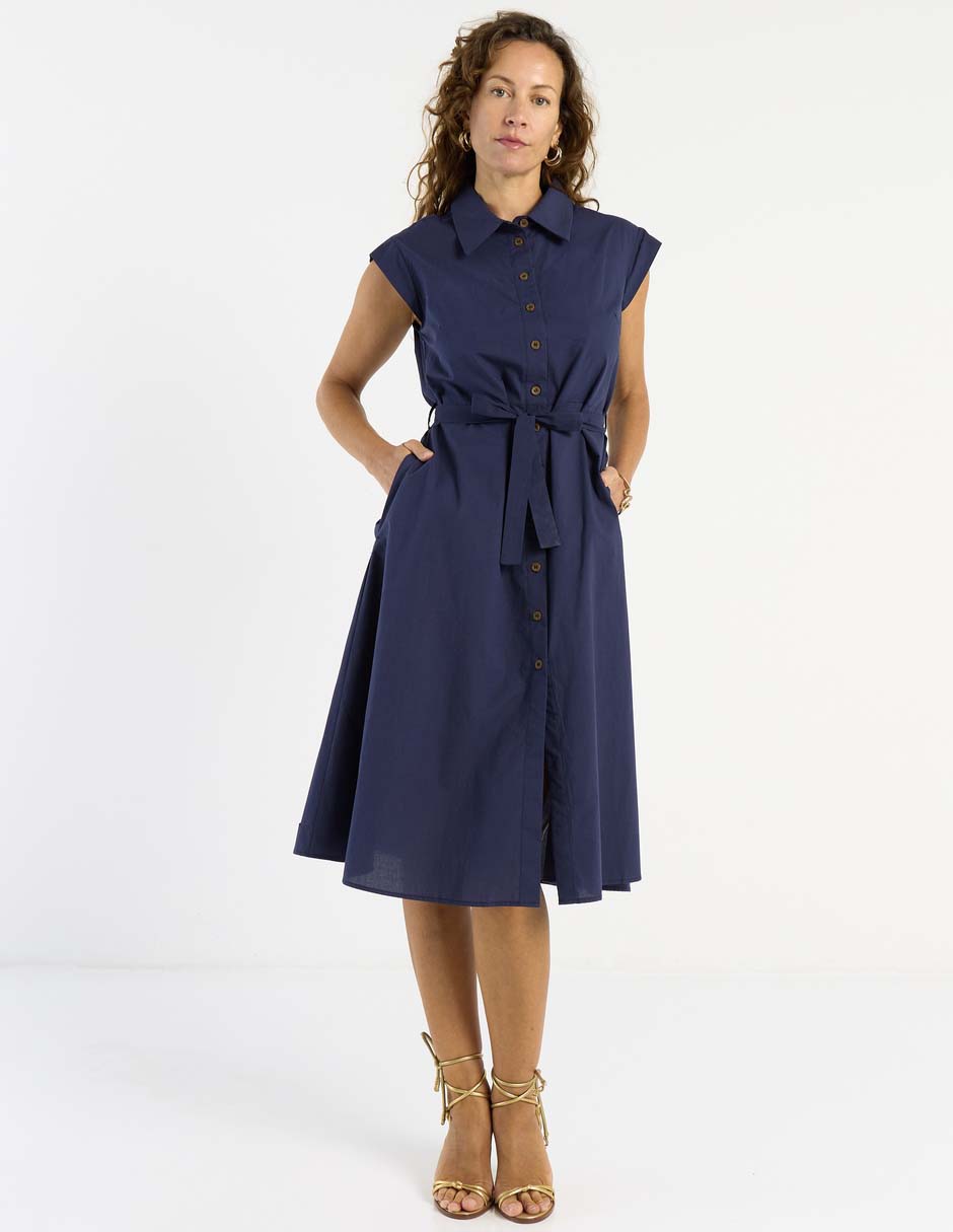 Vestido a la rodilla casual para mujer 3