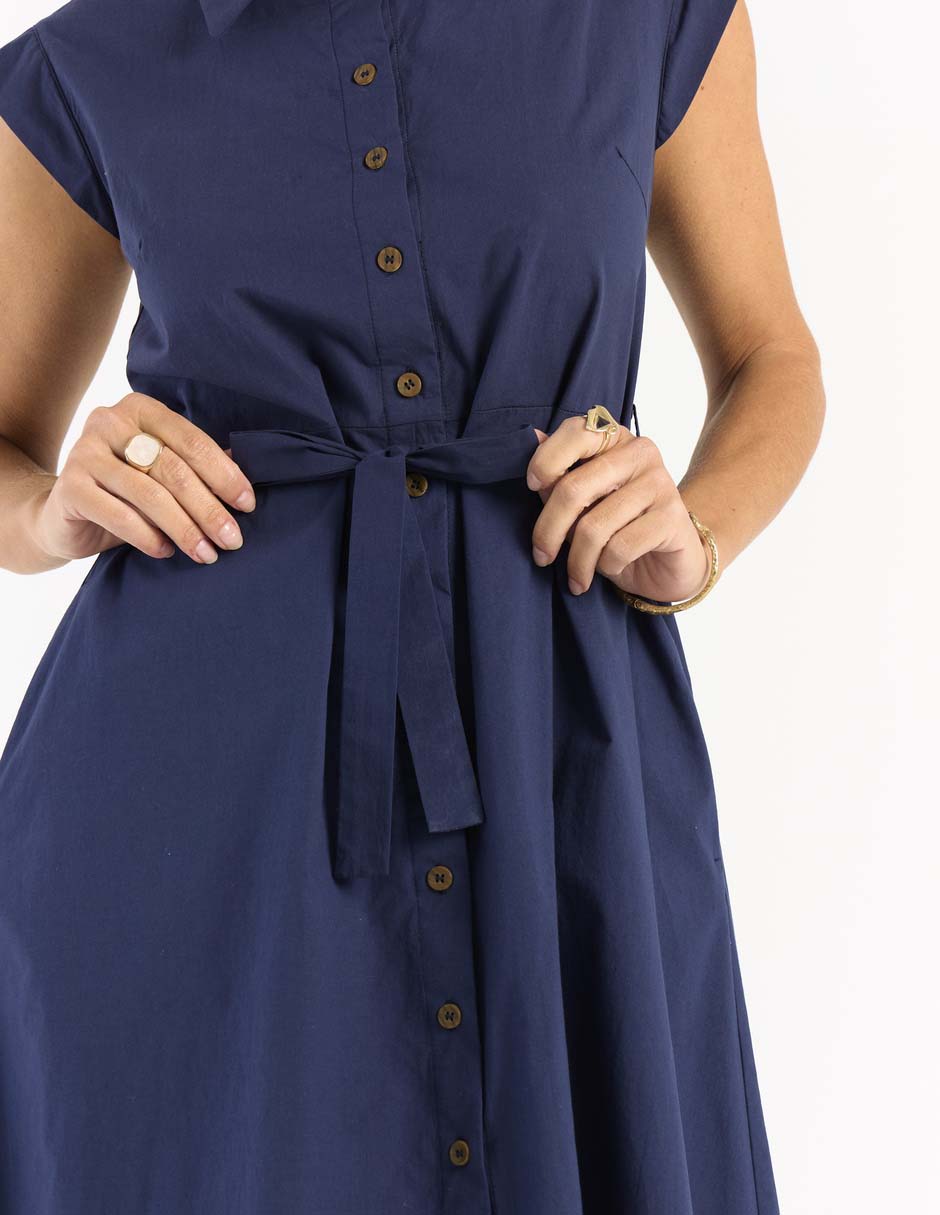 Vestido a la rodilla casual para mujer 2