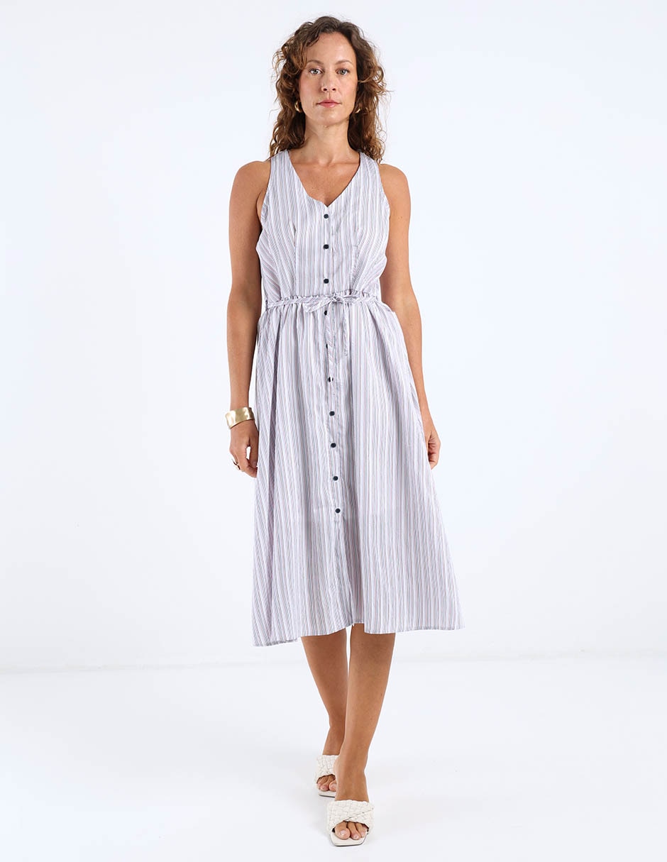 Vestido 3/4 casual para mujer