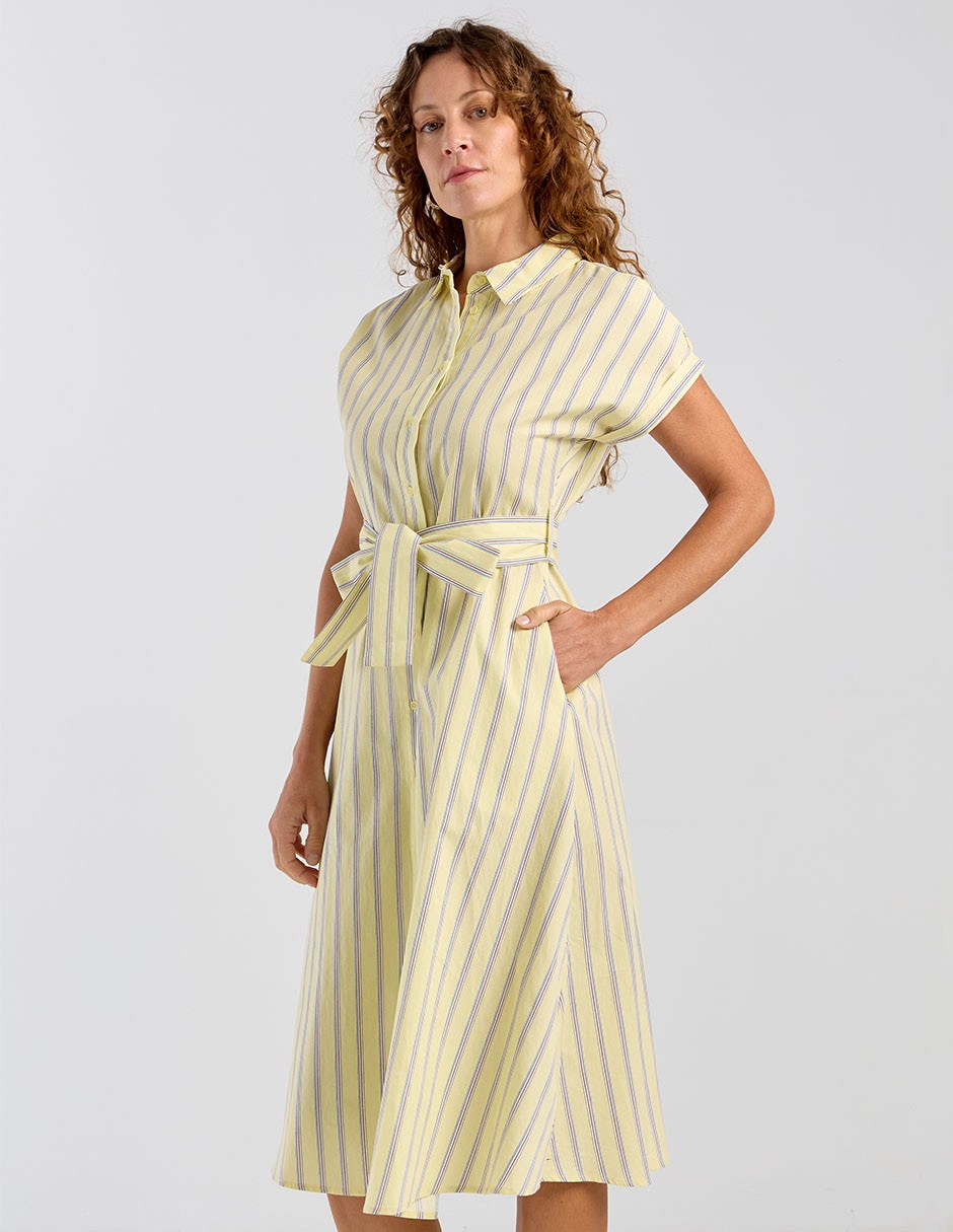 Vestido midi casual para mujer