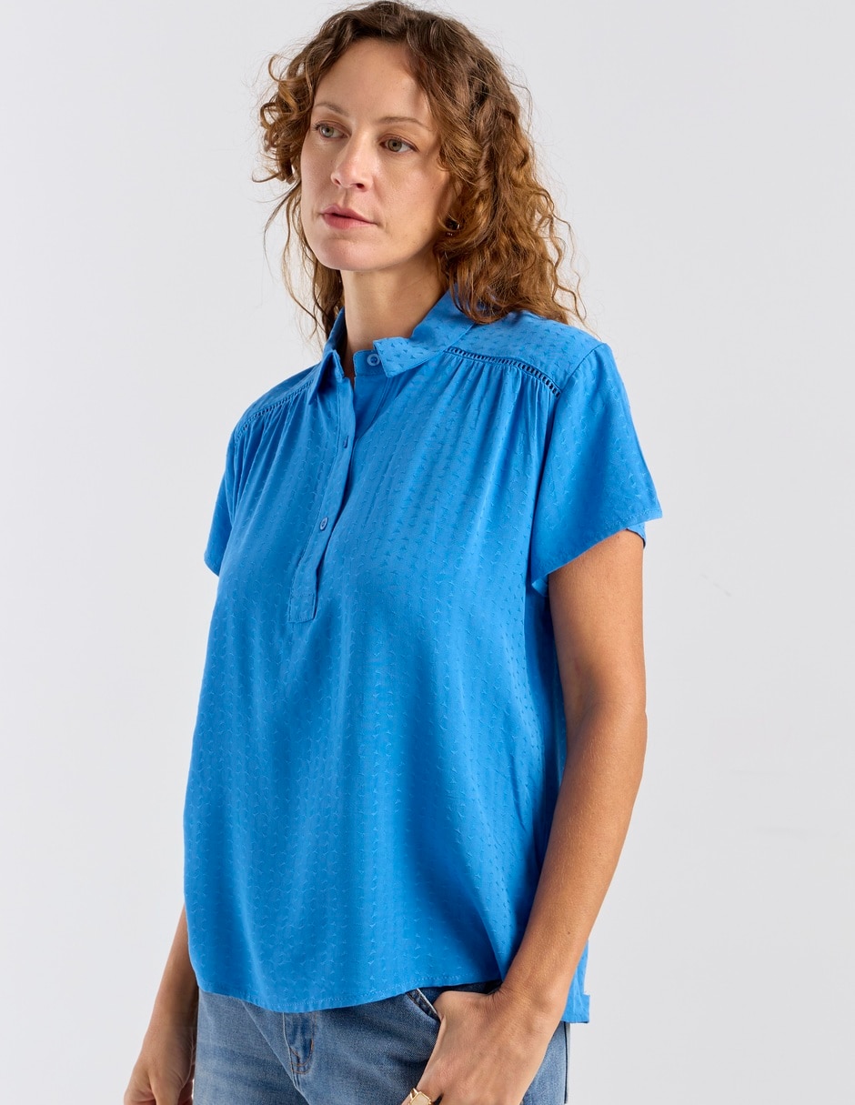 Blusa manga corta para mujer Blusa manga corta para mujer