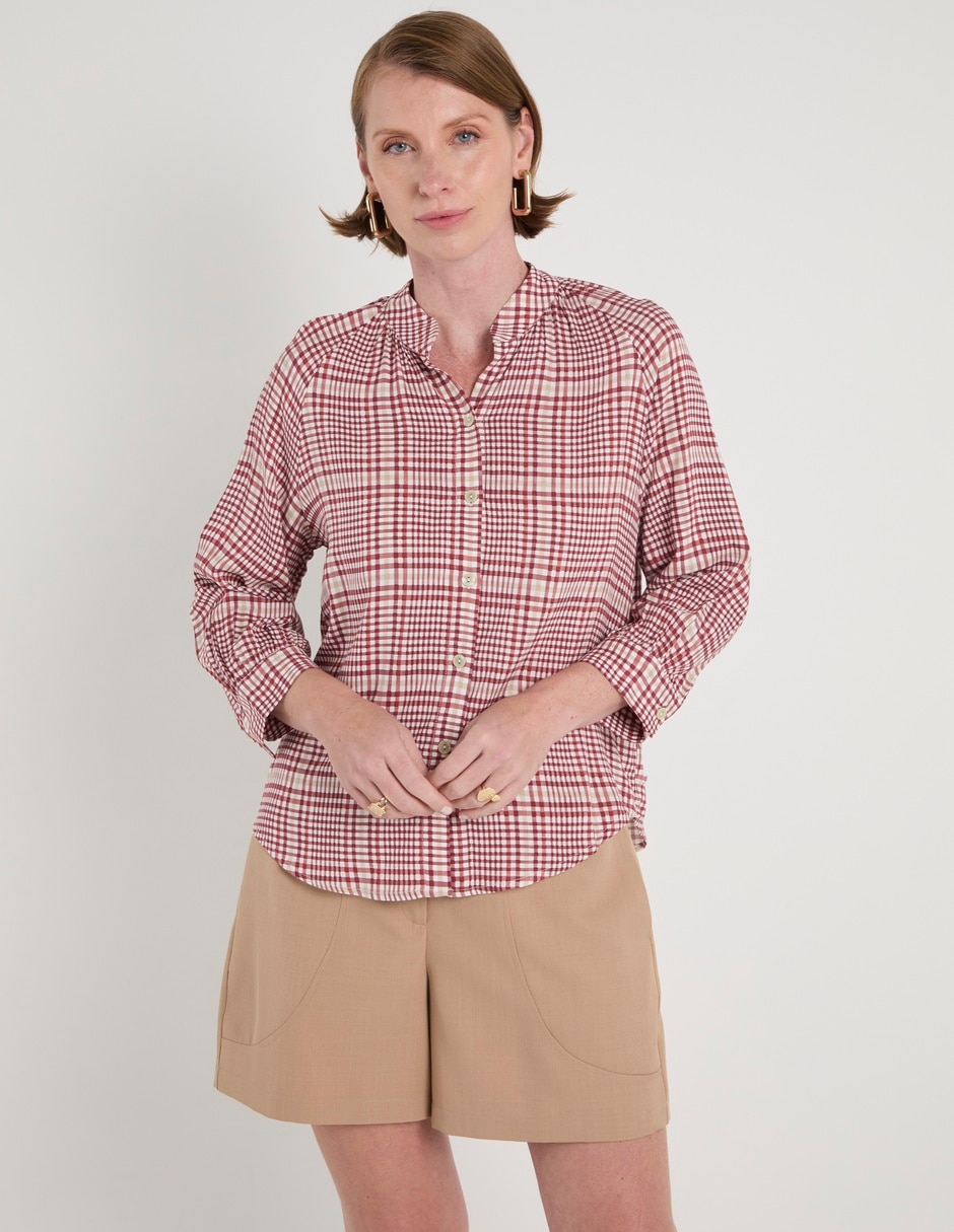 Blusa manga 3/4 para mujer 1