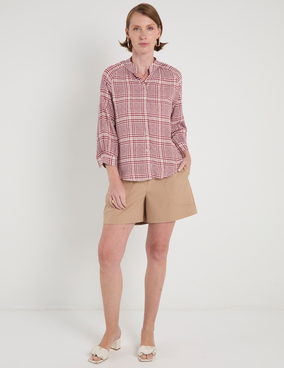 Blusa manga 3/4 para mujer 8