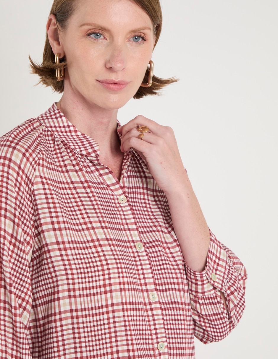 Blusa manga 3/4 para mujer 9