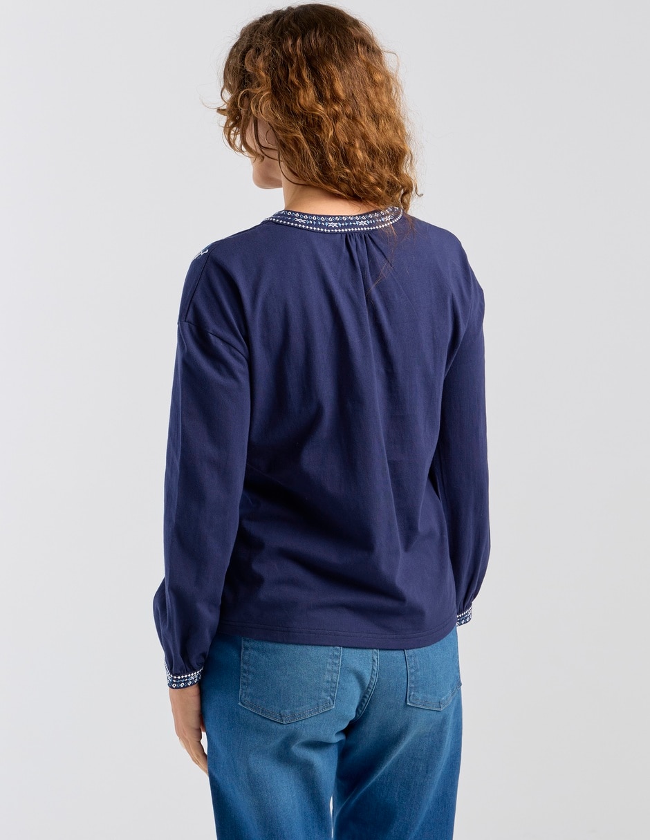 Blusa Weekend manga larga para mujer