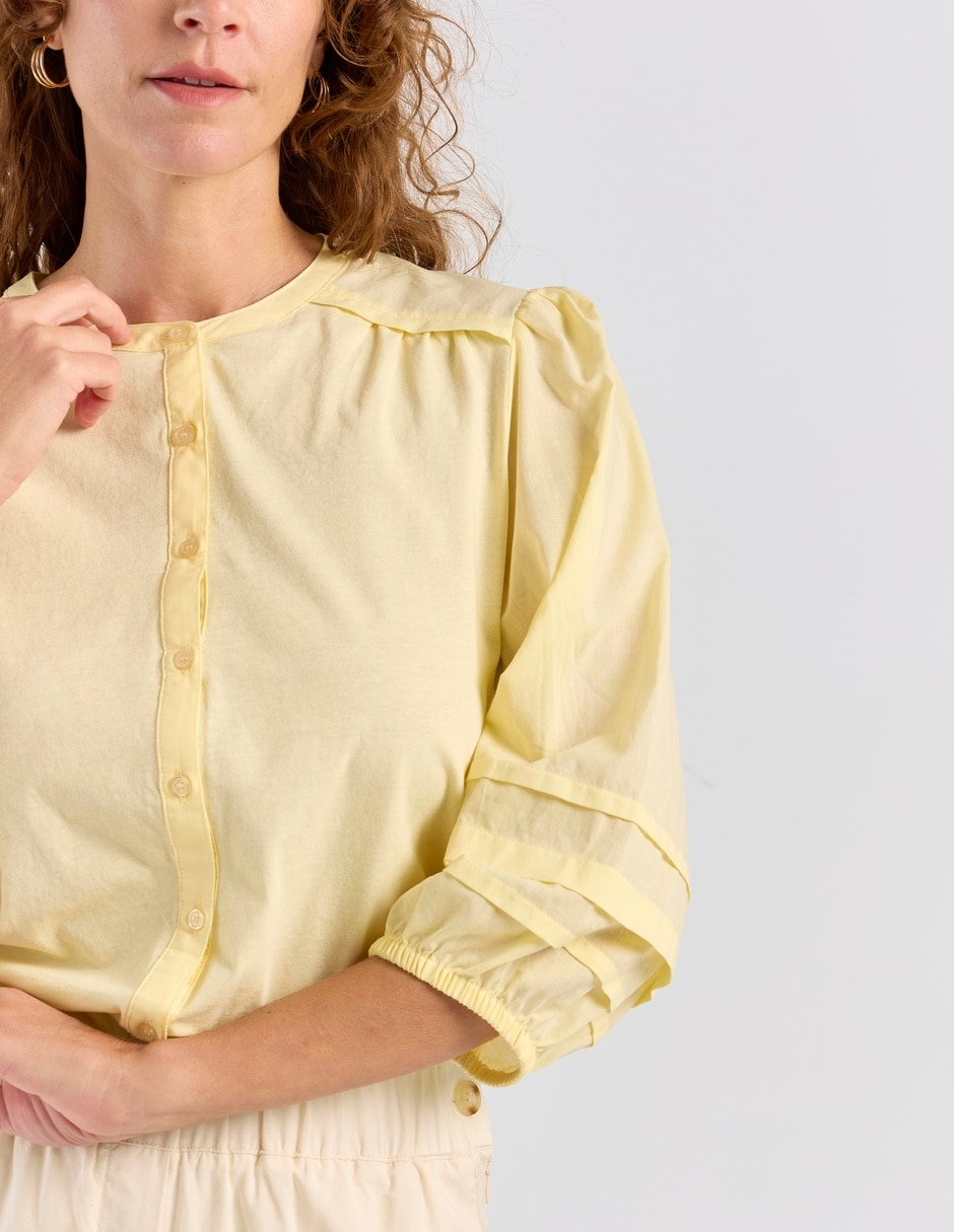 Blusa manga 3/4 para mujer 10