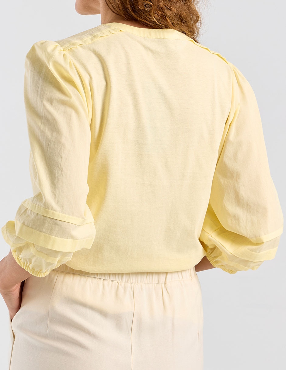 Blusa manga 3/4 para mujer 11