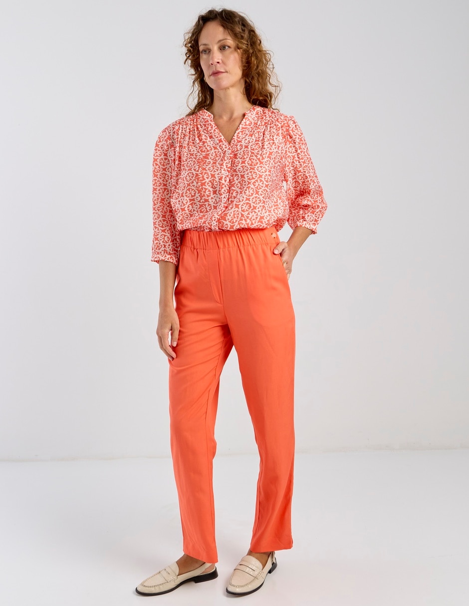 Pantalón wide leg para mujer 4