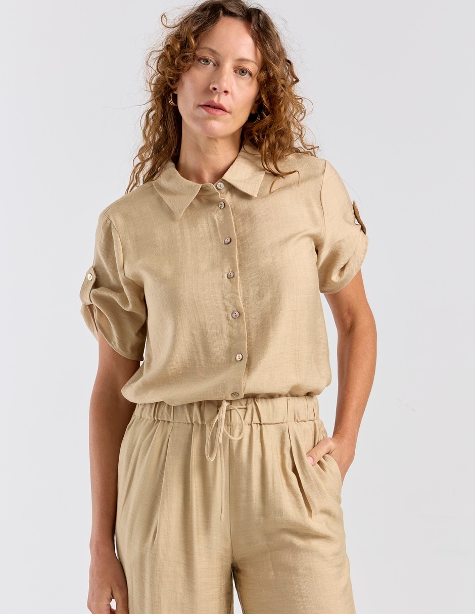 Blusa manga corta para mujer 2