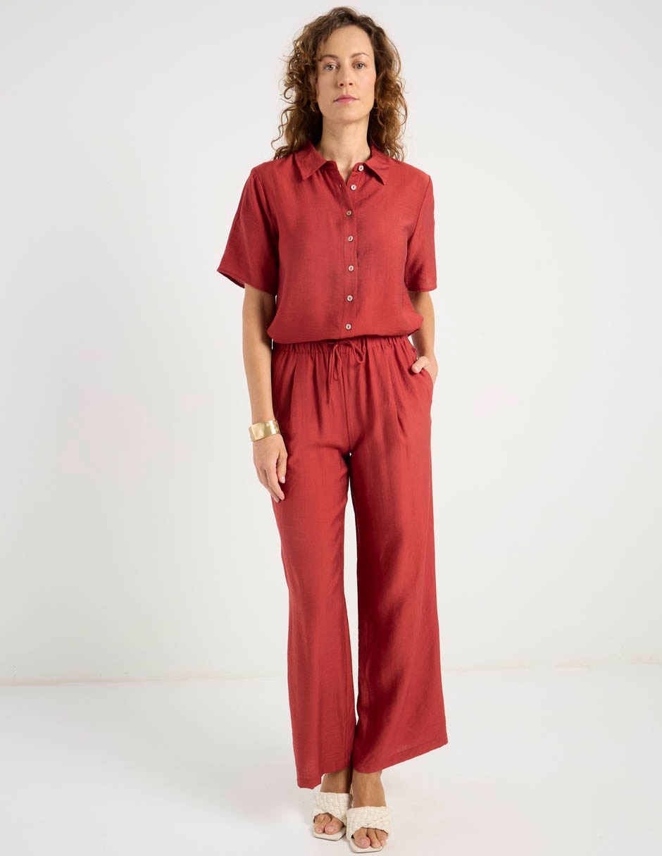 Pantalón amplio para mujer 4