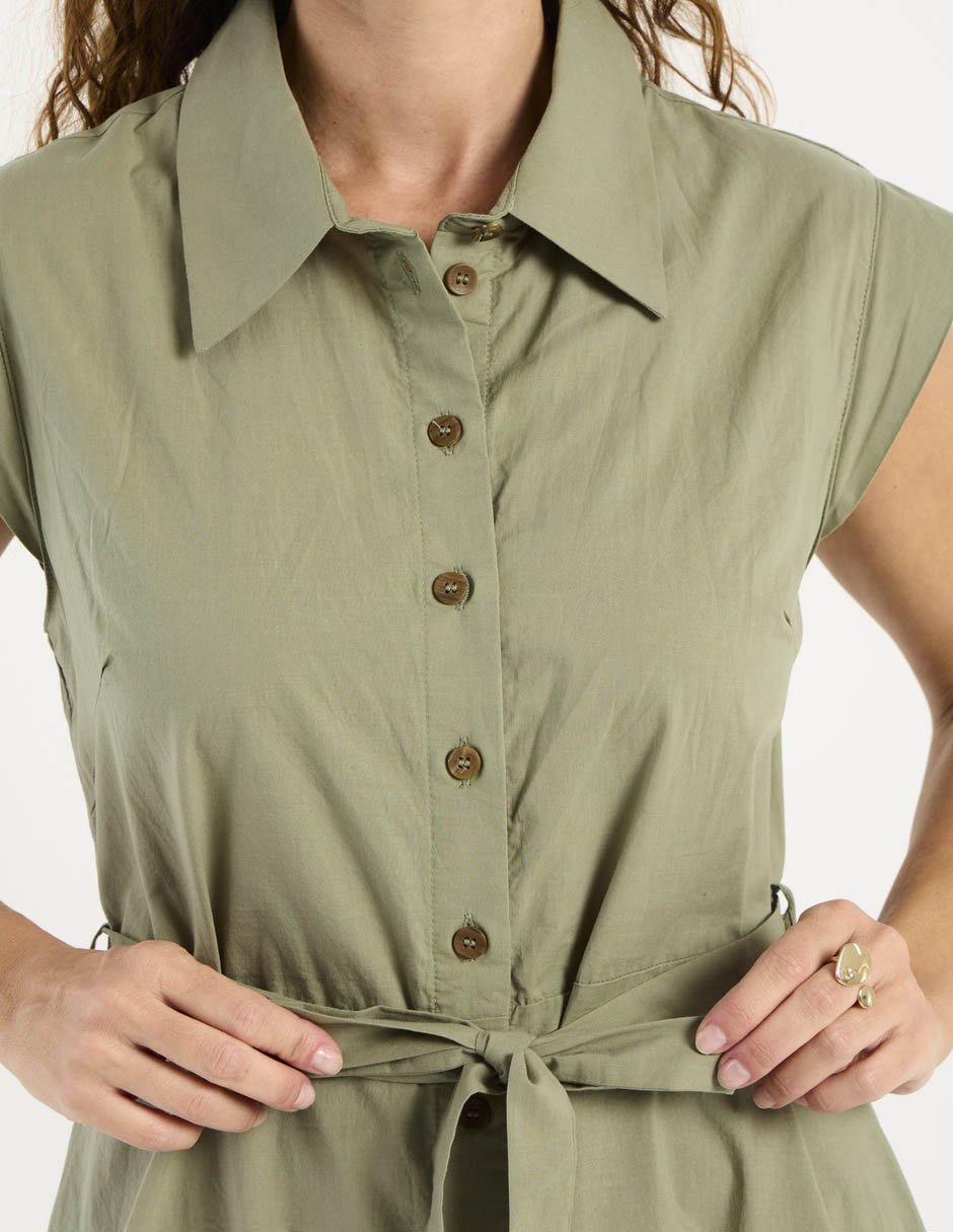 Vestido midi casual para mujer