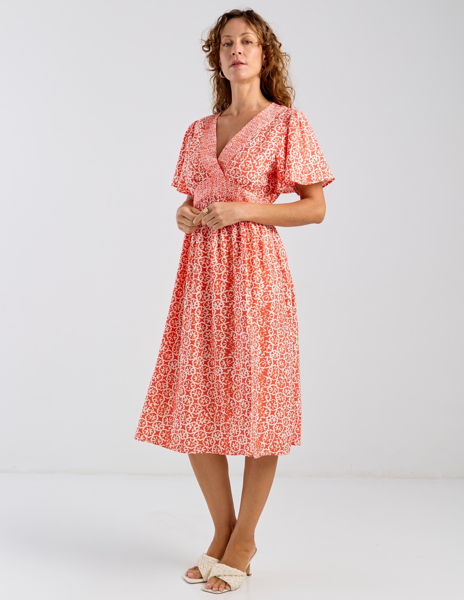 Vestido 3/4 casual para mujer