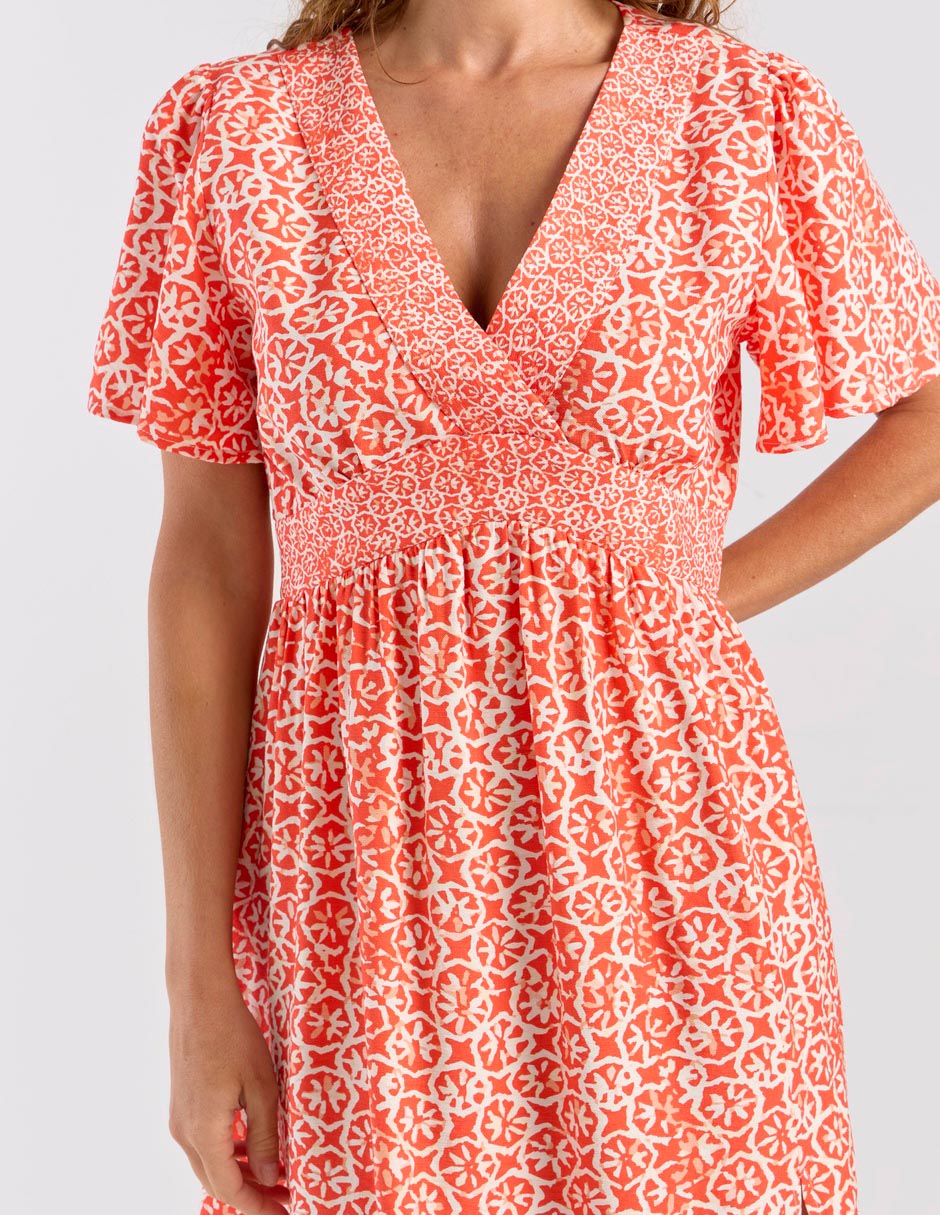 Vestido 3/4 casual para mujer