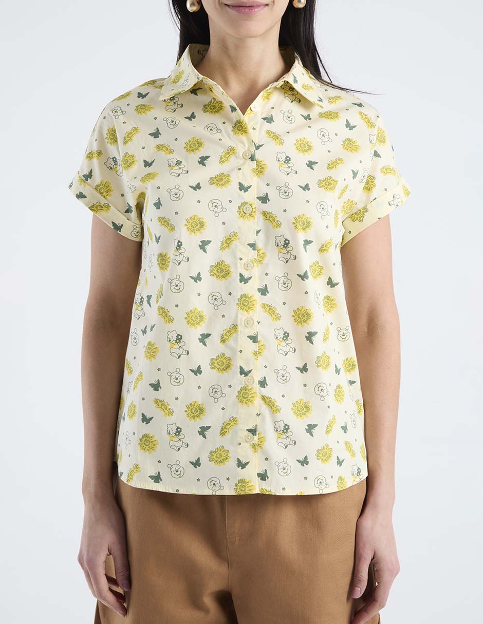 Blusa manga corta para mujer 13