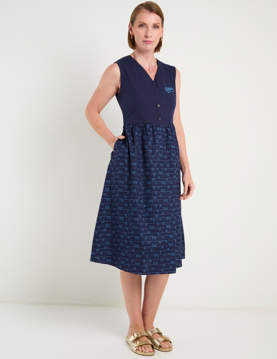 Vestido 3/4 casual para mujer Vestido 3/4 casual para mujer