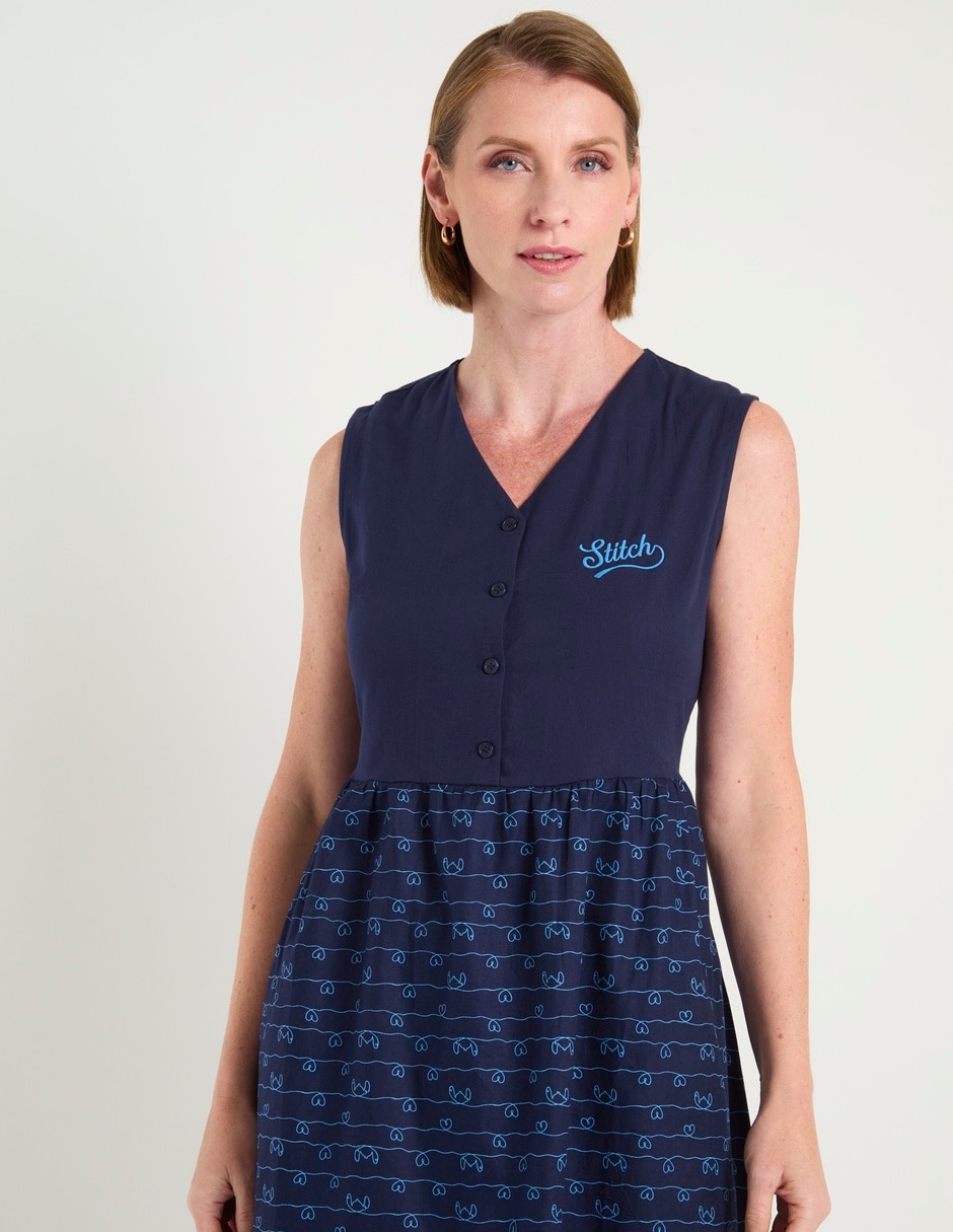 Vestido 3/4 casual para mujer