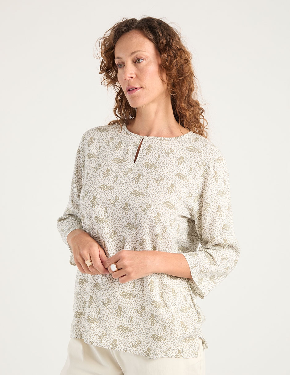 Blusa manga 3/4 para mujer 1