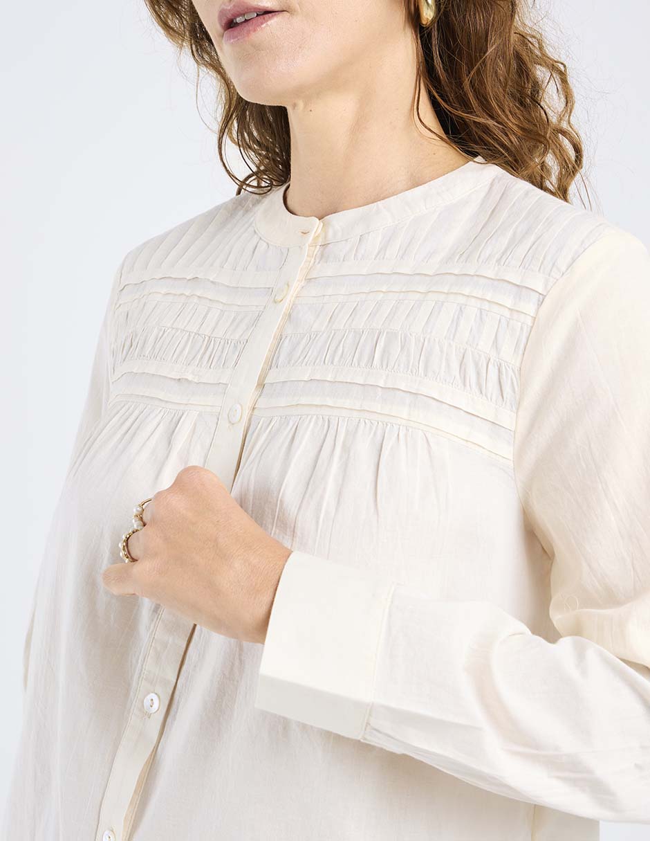 Blusa manga larga para mujer 9