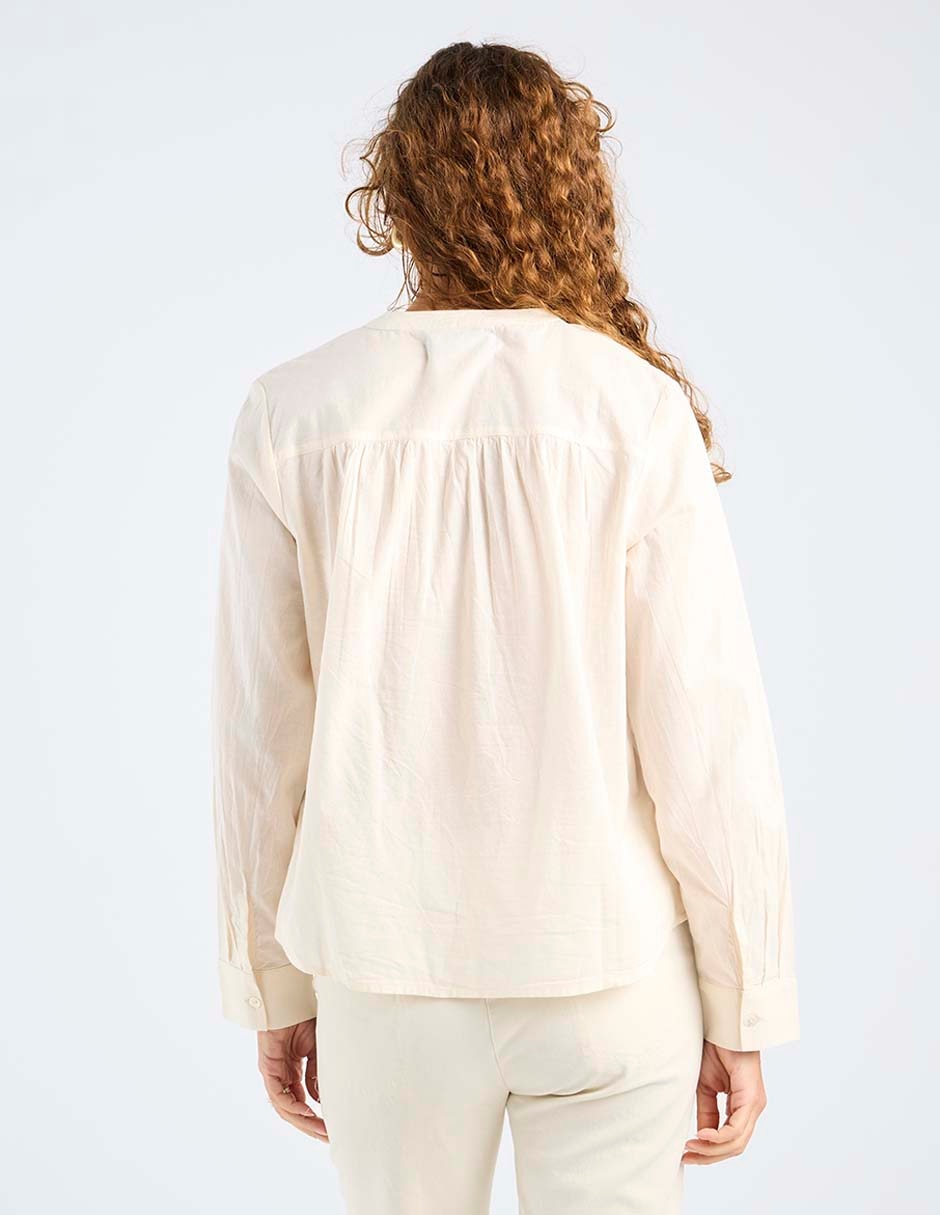 Blusa manga larga para mujer 11