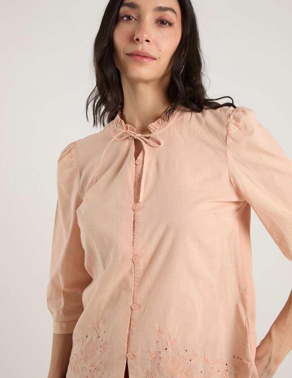Blusa manga 3/4 para mujer 5