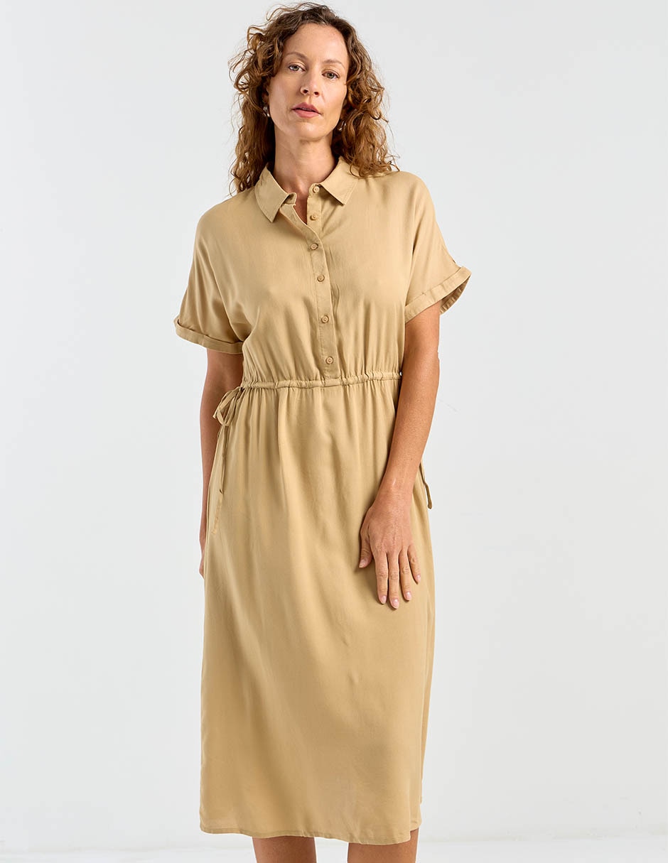 Vestido midi casual para mujer