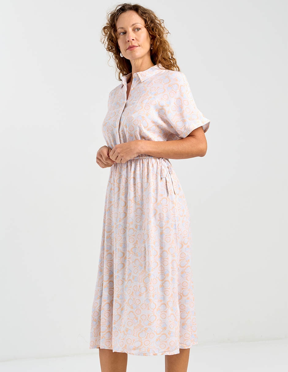 Vestido midi casual para mujer Vestido midi casual para mujer