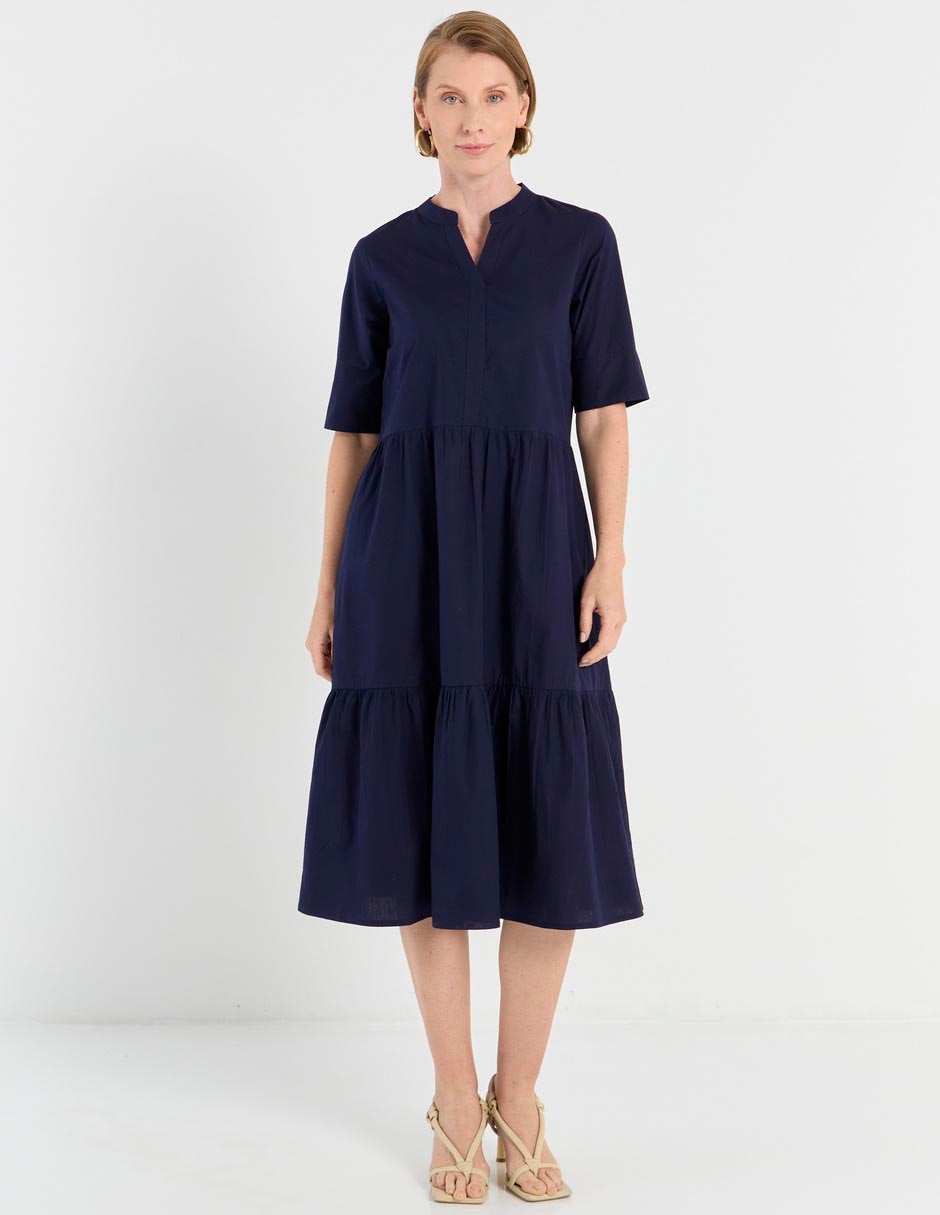 Vestido midi casual para mujer Vestido midi casual para mujer