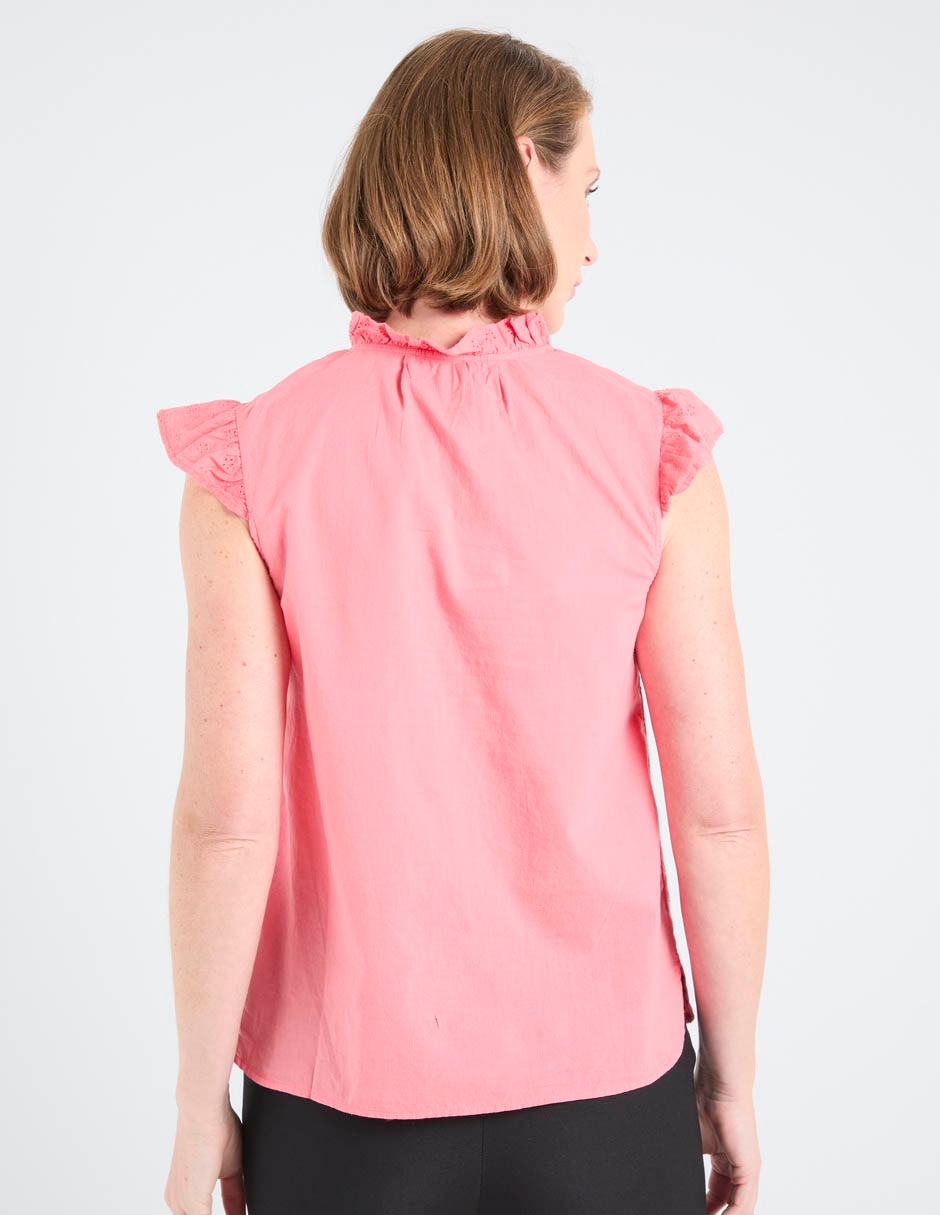 Blusa manga corta para mujer 6
