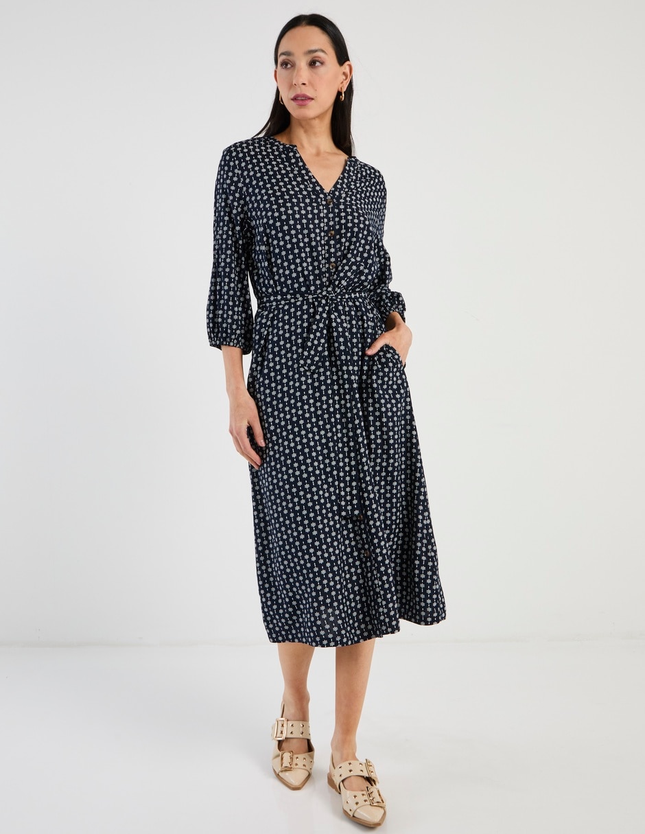 Vestido midi casual para mujer Vestido midi casual para mujer