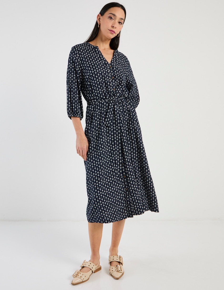 Vestido midi casual para mujer