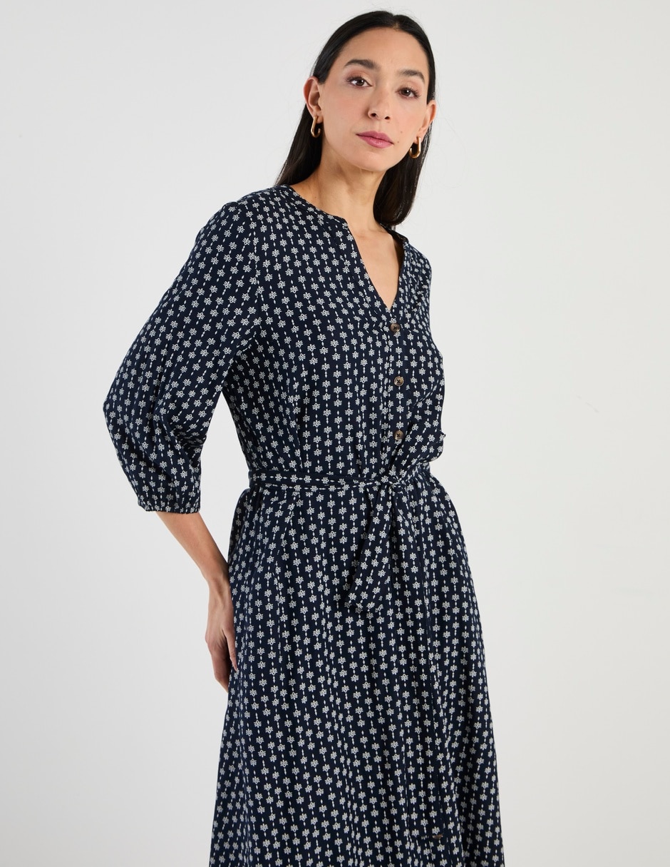 Vestido midi casual para mujer