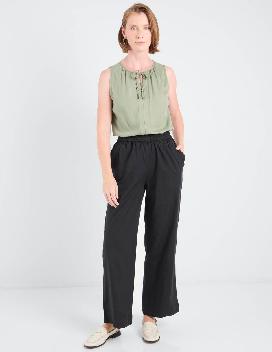Pantalón relaxed recto para mujer 5