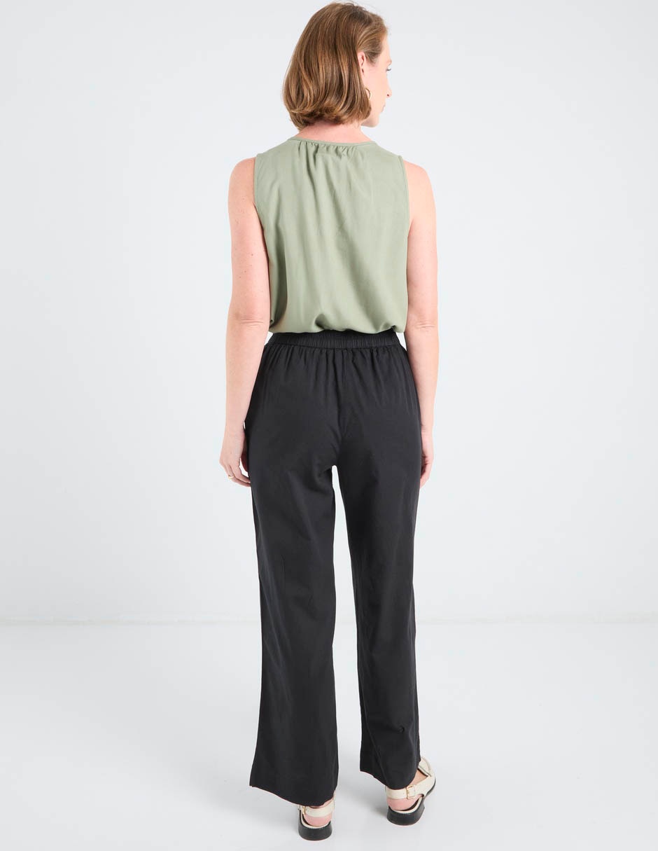 Pantalón relaxed recto para mujer 6