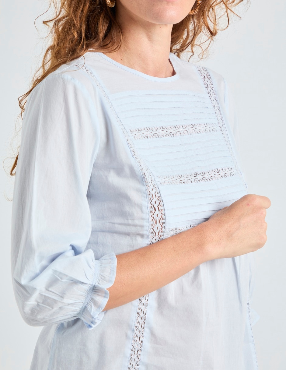 Blusa manga 3/4 para mujer 3