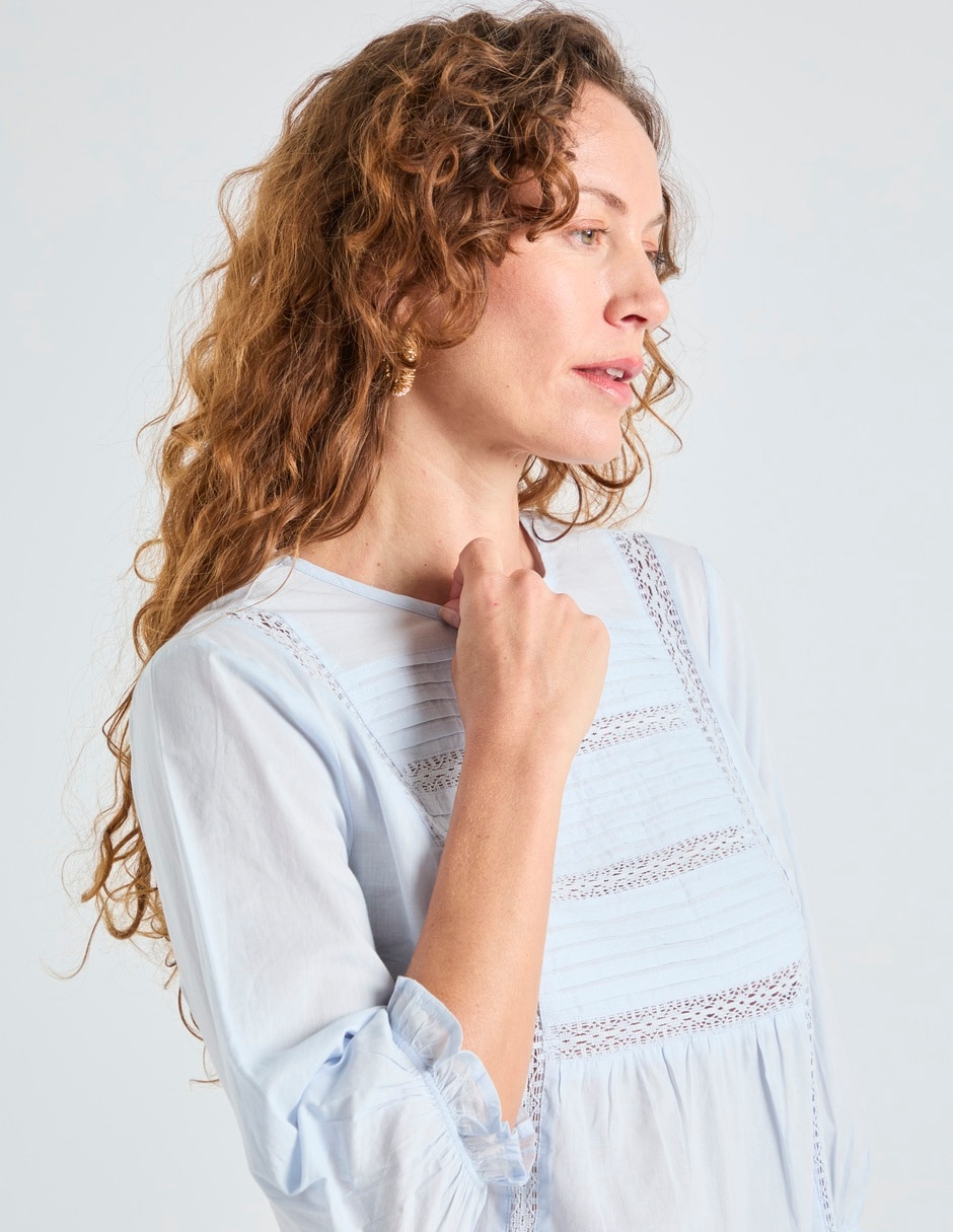 Blusa manga 3/4 para mujer 2