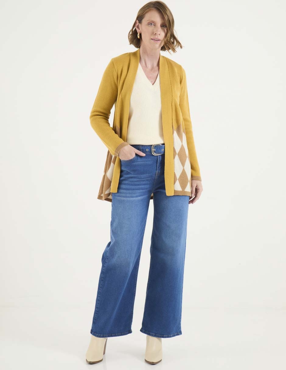 Jeans relaxed amplio para mujer 3