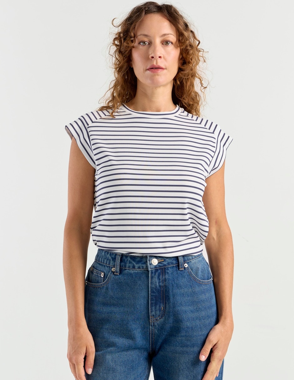 Playera cuello redondo para mujer Playera cuello redondo para mujer