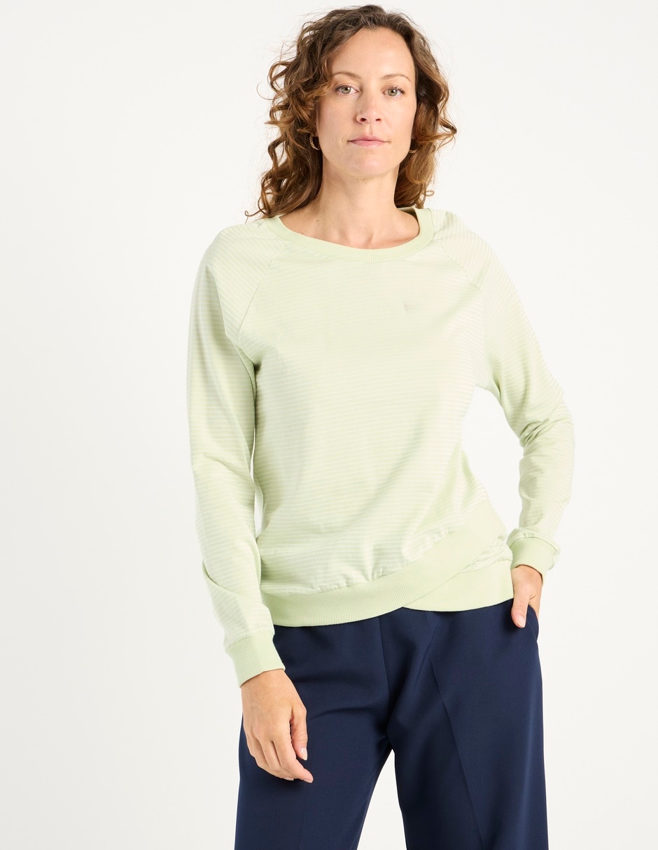 Blusa manga larga para mujer 7