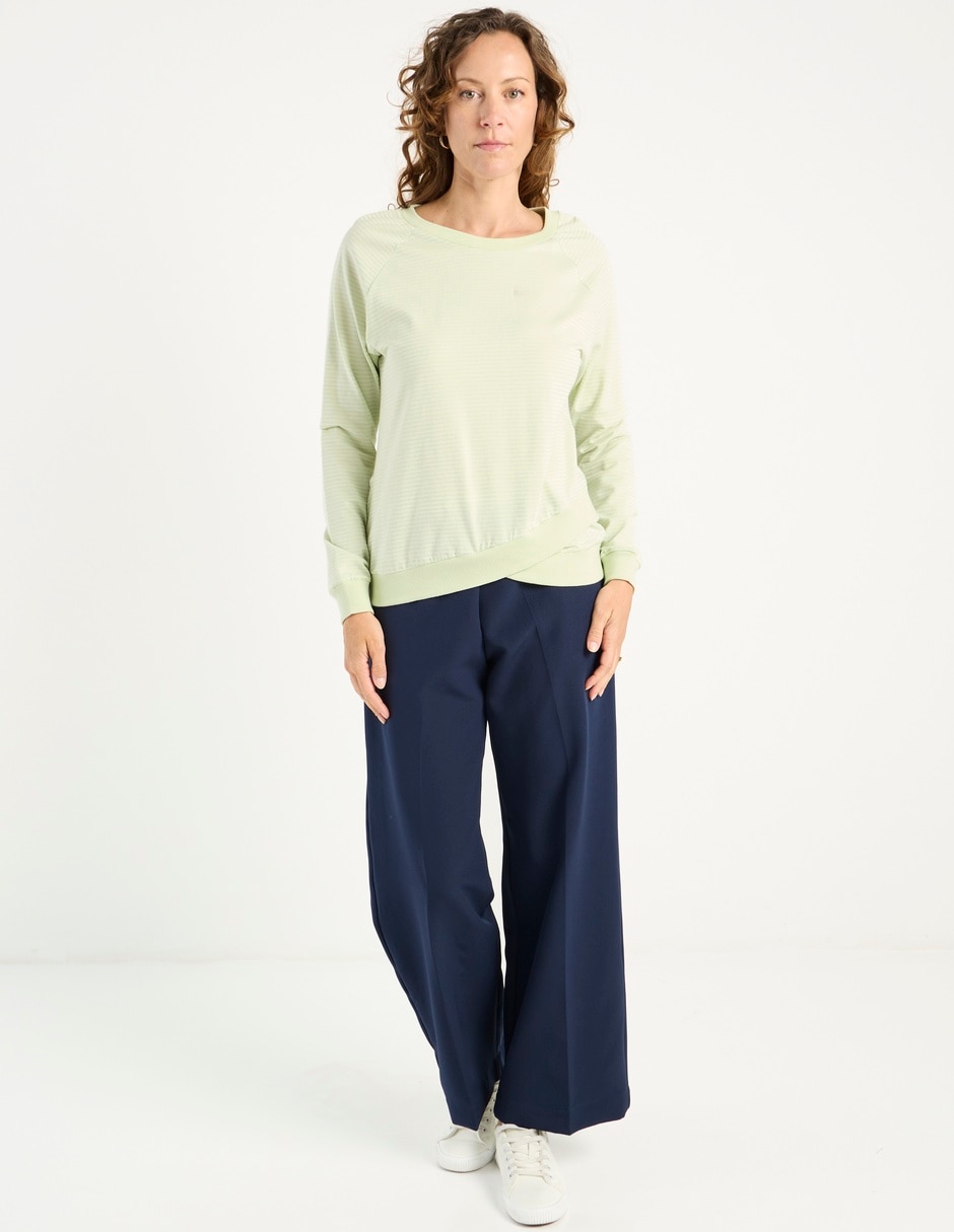 Blusa manga larga para mujer 8